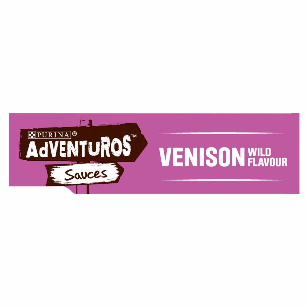 Purina Adventuros Sauces Wild Venison 25g RRP 43p CLEARANCE XL 19p or 10 for £1